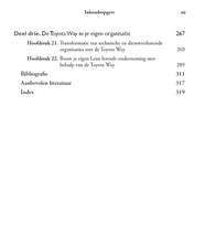 Load image in Gallery view, The Toyota Way - table of contents (3)