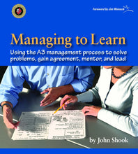 Afbeelding in Gallery-weergave laden, Managing to Learn by John Shook