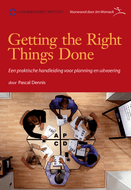 Getting the Right Things Done door Pascal Dennis